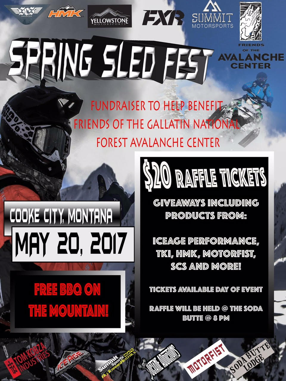 Spring Sled Fest in Cooke City Spring Sled Fest in Cooke City