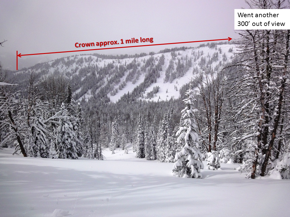 Beaver/Lightening Creek Avalanche Beaver/Lightening Creek Avalanche