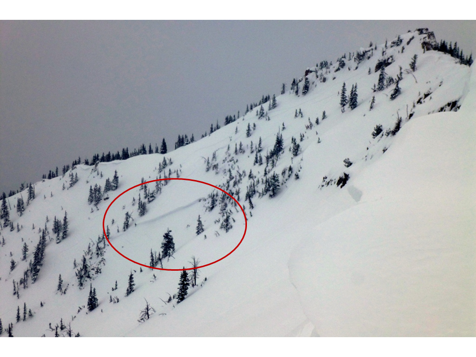 Bridger Peak Avalanche Bridger Peak Avalanche