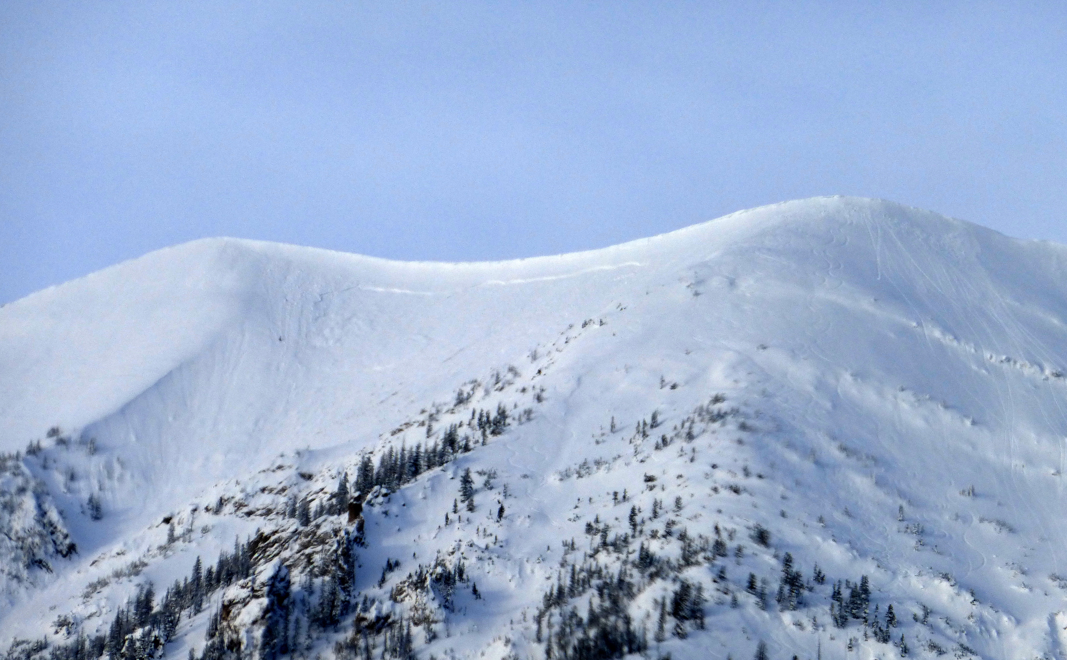Natural Avalanche Saddle Peak Natural Avalanche Saddle Peak